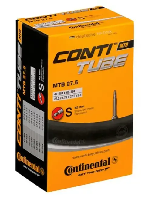 [CONTIMTBTUBE62-584] Continental MTB Tube 27.5" 42mm S Binnenband 62-584