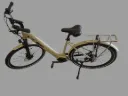 Outlet Motinova Middenmotor Creme Hydraulische Remschijven 28" 50cm Damesfiets
