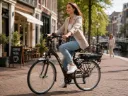 Outlet Minerva Bruin Middenmotor Damesfiets 28" 49cm