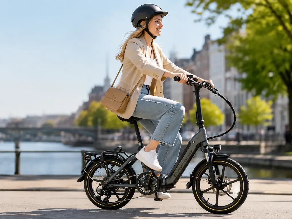 [OUTLET202605-009] Outlet Minerva Bafang Achtermotor vouwfiets 20" 37 cm